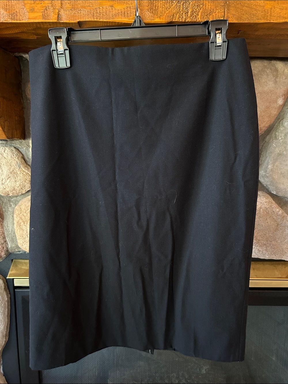 Ann Taylor Black Classic Retro Office Style Pencil Skirt, Size 10, NWT